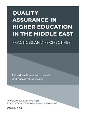 cover image of Quality Assurance in Higher Education in the Middle East